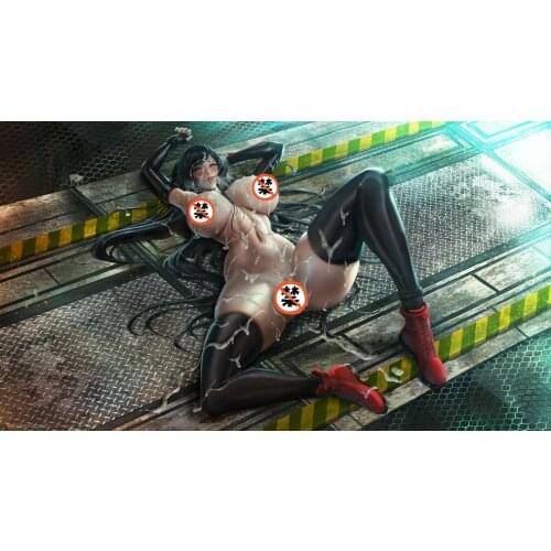 Print silk or canvas game FF Jessie Tifa Aerith sexy art poster 16x24 24x36 inch custom living room bedroom hanging picture