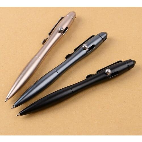 Durable Tungsten Steel Glass Breaker Personal Writing Pen Outdoor Sports Hiking Self Defense Tactical Pen