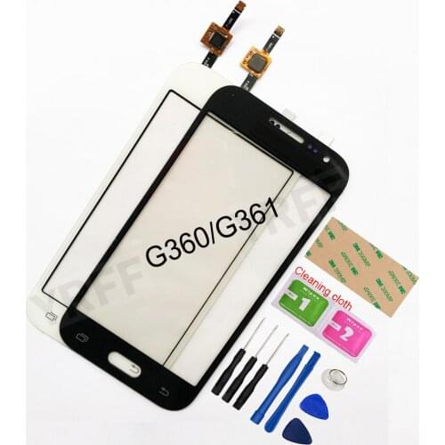4.5'' For Samsung Galaxy DUOS Core Prime G360 G360H G3608 G361 G361H G361F Touch Screen Digitizer Sensor Touch Glass Lens Panel