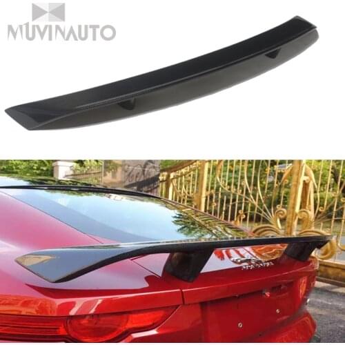 For Jaguar F-type 2014.2015.2016.2017 Carbon Fiber Spoiler Auto Wing Spoilers High Quality Carbon Fiber Material Car Accessories