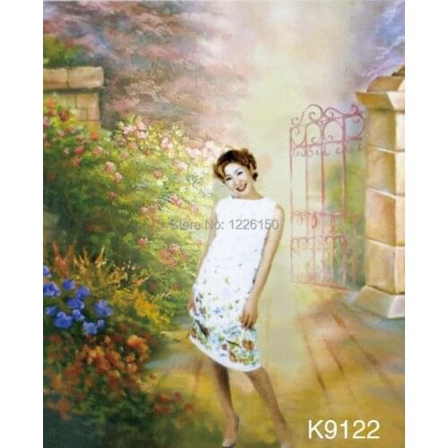 Mysterious scenic muslin BackdropK9122,3*5m Hand Painted Photography Background,estudio fotografico,backgrounds for photo studio