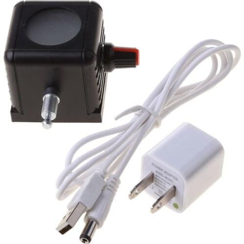 USB White LED Light Lighting Bottom Biological Microscope Lamp Source Adjustable