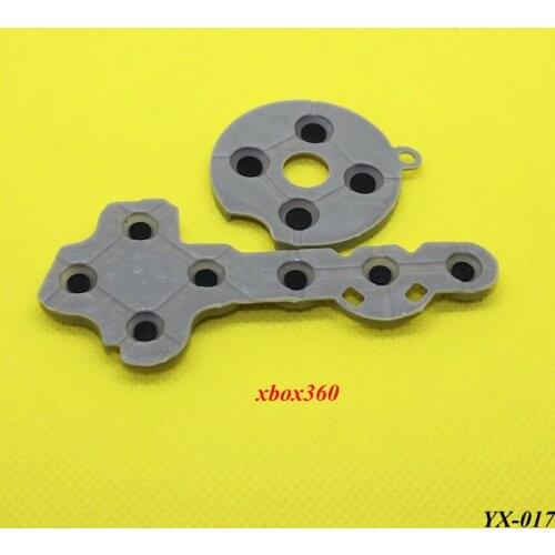 YX-017 20Sets/Lot Silicone Rubber R/L Button D Pad Conduction Rubber Conductive For Xbox360 Xbox 360 Controller Repair Parts