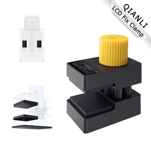 LCD Fix Clamp 4 PCS QIANLI Plastic Screen Fixing for Mobile Phone Ipad Back Cover Glass Curved Screen Pressing Repair Tools Clip