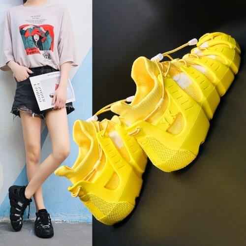 Women Running Shoes Outdoor Sport Shoe Woman Comfortable Sock Sneakers Athletic Gym Shoe Girl Slip-on Breathable Shoe 35-40