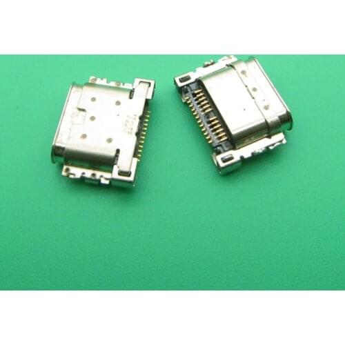 1pcs For LG V40 ThinQ V405QA7 Micro Charger Port Dock Connector USB Charging Socket