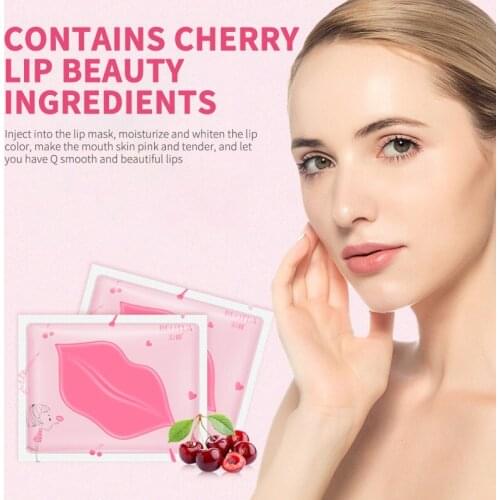 1pcs Collagen Lip Mask Moisturizing Hydrating Exfoliating Lips Plumper Long Lasting Skin Care Lip Mask TSLM1