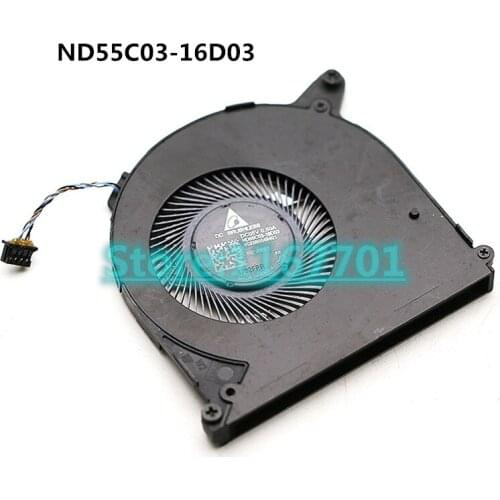 100% Original Laptop/Notebook CPU Cooling Fan For HP X360 1030 G2 1030G2 917886-001 DELTA MOTOR ND55C03-16D03 6033B0049401