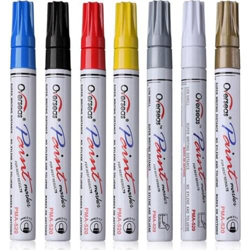 Hot Sale 18pcs Marker Pen Stationery For Student Glass Car Tyre Tire Tread Metal Wedding Graffiti