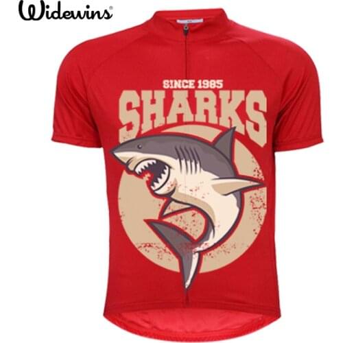 1985 PRO team since sharks cycling Jerseys Summer Quick Dry Short Sleeve Jersey and road bike wear cycling clothing 5168