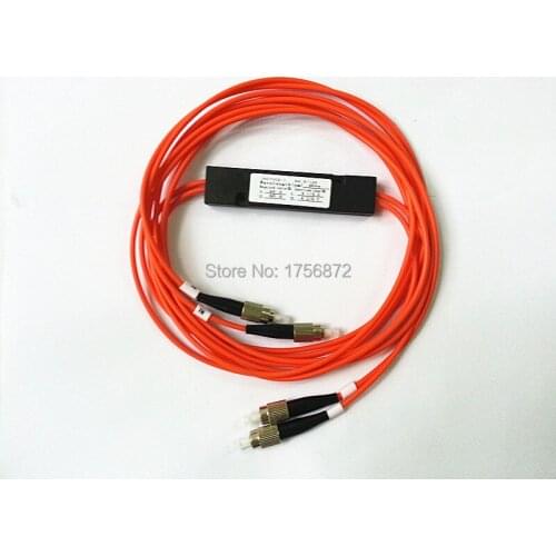 2x2 Multi-Mode Couplers FBT MM 850nm Splitter FC/PC Multimode Splitter /MM Coupler