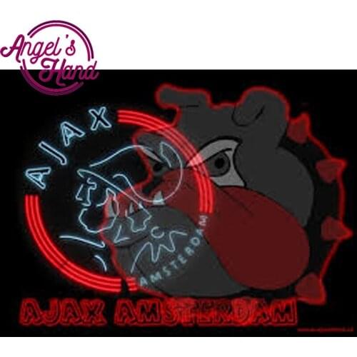 5d diy DOG diamond embroidery full square round drill 5d AJAX Football badge diamond painting Rhinestone mosaic home decoration