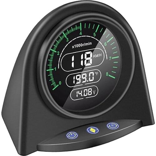 X70 Car HUD Head Up Display OBD Smart Head Up Display Speedometer with Color HD LCD Screen Speed Alarm Display for Cars