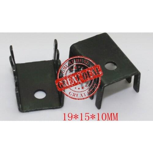 Free Shipping Wholesale 100PCS Aluminum to-220 heatsink 19*15*10mm 781/7805 heatsink block