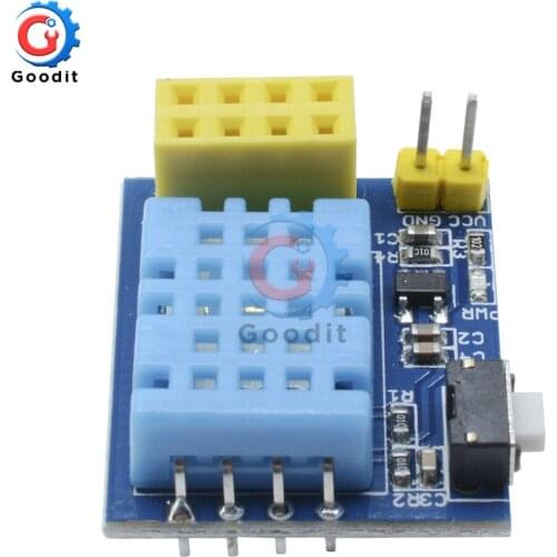 DHT11 ESP8266 ESP-01 ESP-01S Temperature Humidity Sensor Module ESP8266 Wifi NodeMCU Smart Home IOT DIY Kit