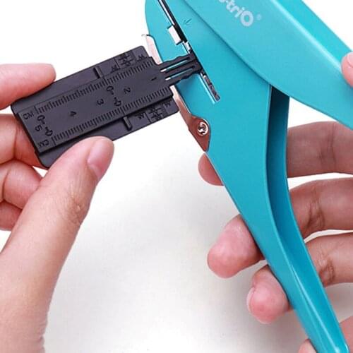 Machine Offices School Stationery,Creative Mushroom Hole Punch for H Planner Disc Ring DIY Paper Cutter T-type Puncher Craft