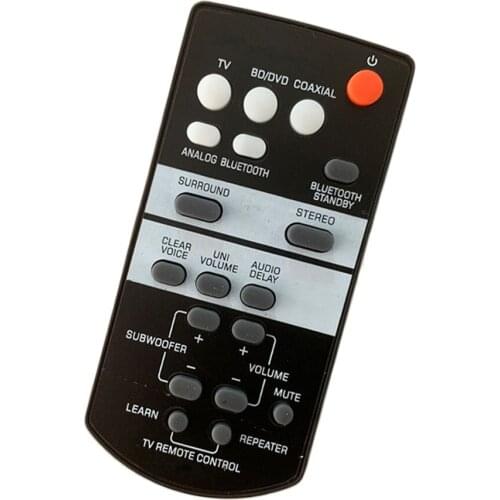 New Remote Control Replace For Yamaha Soundbar System FSR64 ZG80730 ,ATS-1520, ATS-1520BL, YAS-152, YAS-152BL