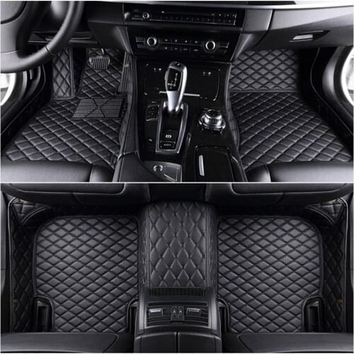 Custom 5 Seat car floor mats for Lincoln MKZ MKS MKC MKX MKT CONTINENTAI Nautilus Aviator Corsair all models car mats RHD LHD