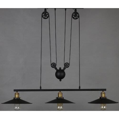 Vintage iron lamparas de techo colgante moderna modern led chandelier hanglampen nordic decoration home luzes de teto