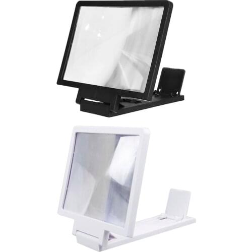 3D Mobile Phone Screen Magnifier 3D Enlarger Magnifying Video Amplifier Projector Bracket Desktop Holder Stand For Phone