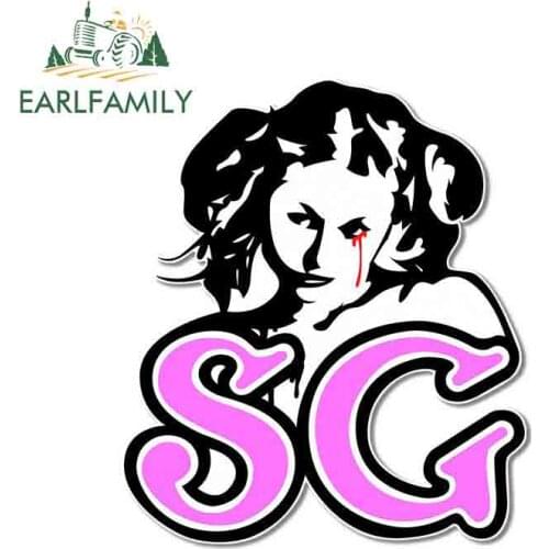 EARLFAMILY 13cm x 11.3cm For Suicidegirls Suicide Girls Fine Decal Waterproof 3D Suitable For VAN RV Vinyl Car Graffiti Sticker