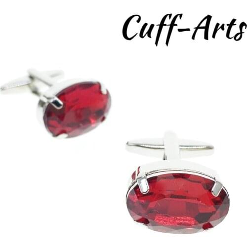 Cuffarts Shirt Mens Cufflinks Elegant Fashion Retro NOT Rhinestone Cufflink White New Crystal Series Business Cuff links C20150