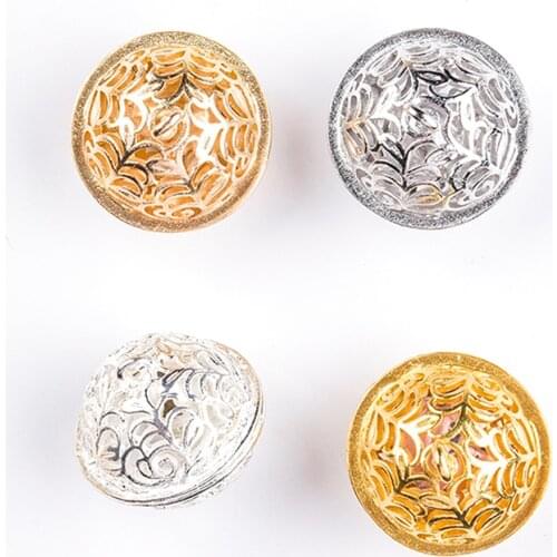 Golden Hollow Christmas Bell Home Garden&Christmas Party Decorations/Christmas Tree Diy Decoration Supplies