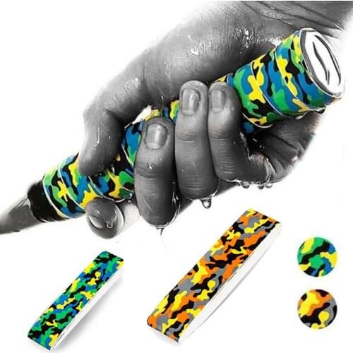 1pc Anti-slip Sport Over Grip Tennis Tape Badminton Overgrip Racket Grip Fishing Rods Sweatband Fishing Rod Winding Racket