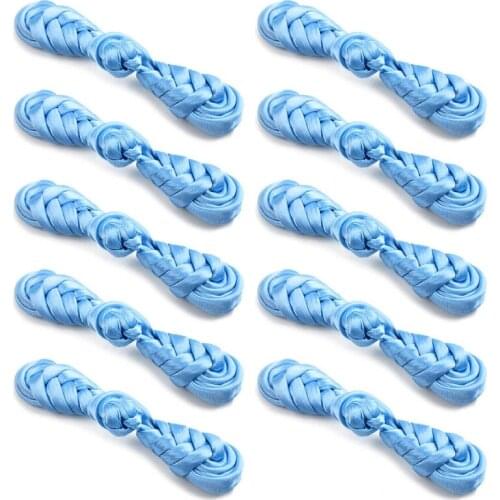 10 Pairs Chinese Handmade Cheongsam Buttons Knot Fastener DIY Handcraft National Style Clothing Accessories R9JC