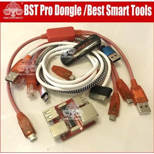 2022 Oriiginal NEW ORIGINAL BST Pro Dongle Best Smart Tools + 5 cables +BST Adapters