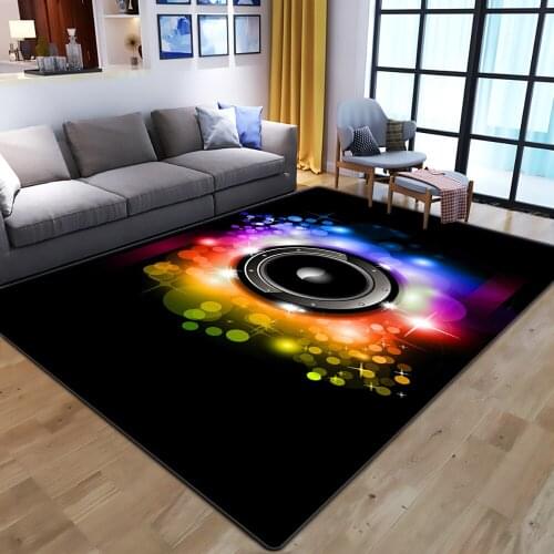 3D Music carpet home living room large rug bedroom bathroom kids room parlor hallway floor mat soft velvet area rugs customized