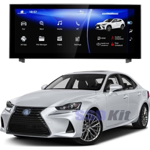 Car Android Internet Multimedia Navi For Lexus IS XE30 ASE 200 250 300 2014~2020 GPS Audio Stereo CarPlay 360 Bird View