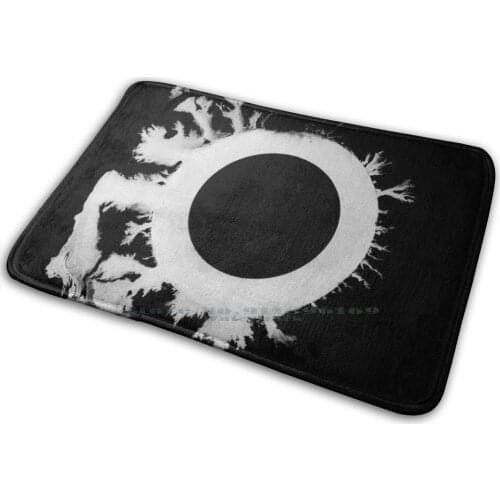 Bauhaus The Skys Gone Out Post Punk 80s Retro Black And White Artwork Mat Rug Carpet Anti-Slip Bedroom Entrance Door Mat