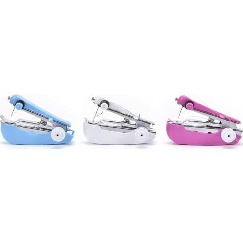Mini Cordless Hand-held Clothes Sewing Machine Home Travel Use Tools Creative Simple Sewing Tools