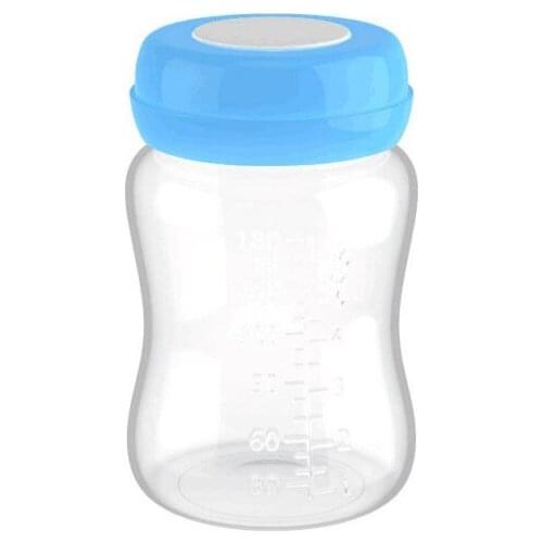 180ML Wide Caliber Breast Milk Storage Bottle Fresh-keeping Bottle Leak-proof Septa Refrigerated Storage Bottle Ins