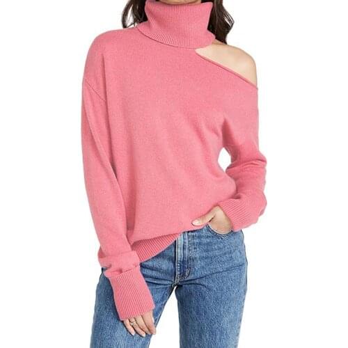 Женские пуловеры с открытыми плечами Eillysevens China At AliExpress