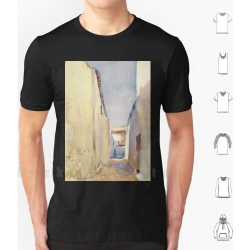 Tangier By John Singer Sargent T Shirt Print 100% Cotton New Cool Tee 19h Century Art 19th Century Painters 20th