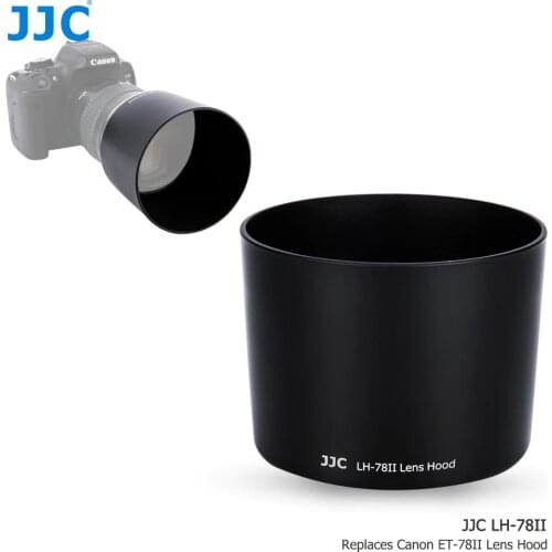 JJC DSLR Camera Lens Hood for Canon EF 135mm f/2L USM & Canon EF 180mm f/3.5L Macro USM Lens Replace Canon ET-78II Lens Shade