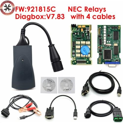 Newest Full Chips Gold Lexia3 PP2000 PSA XS Evolution Diagbox V7.83 Lexia For C-itroen/P-eugeot Super Firmware 921815C Lexia 3