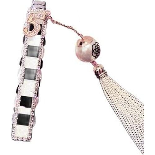 No5 Luxury diamond lipstick repeat inflatable gas lighter, Size 95mm * 10mm * 10mm,women isqueiro