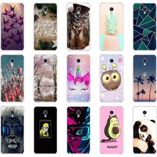 Silicone Cover Case for Meizu M 5 M5 Note Printing Cute Pattern Soft Painted TPU Cover for Meizu M5 Note Fundas Coque