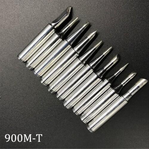 10 pcs/lot High Quality 900M-T-I B K 2C 1.6D for saike lukey Solder station 936/937 852 Soldering Iron Tips Lead-free