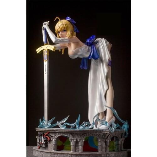 1/4 Scale Saber Base Floor Lamp Stay Night GK Limited Statue Hand Model Size:38cm*26cm*26cm