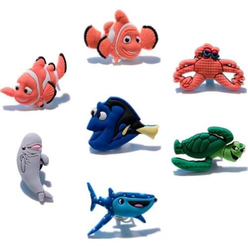 Single 1pc PVC Shoe Charms Shoe accessories Shoe decoration Shoe Buckles Accessories Fit Bands Bracelets Croc JIBZ