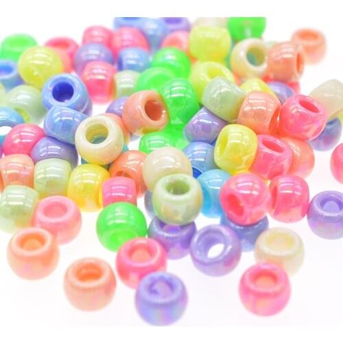 200pcs/bag 6*8.5mm Dreadlocks Hair Ring Hair Braid Beads hair braid dread dreadlock Beads cuffs clips approx 4mm hole