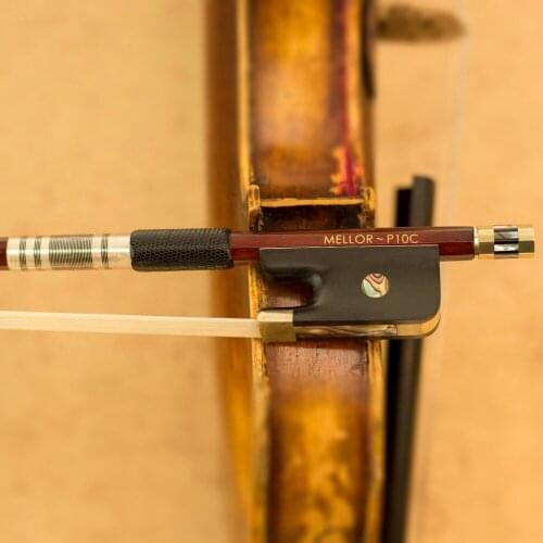 4 Stars IPE Wood Cello Bow 4/4 Size Natural Horsehair Warm Clear Sound MELLOR Professional Level P10C *** SPECIAL 50% OFFER