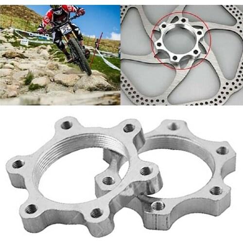 44/48mm Aluminium Alloy MTB Bike Threaded Hubs Disc Brake Rotor Adapter Base For MTB