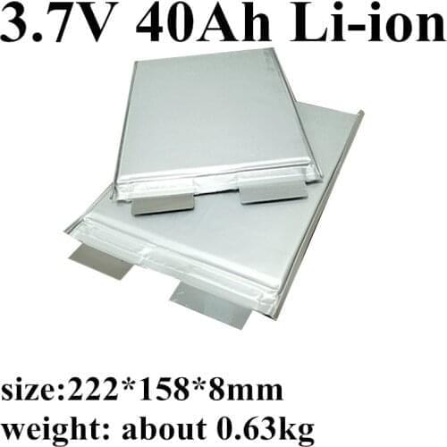 7PCS Power battery ternary lithium battery 3.7V 40ah Li-ion inverter battery electric vehicle electric motorcycle