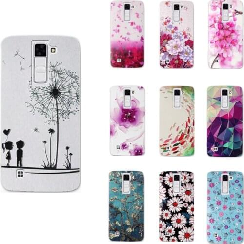 Phone Case For LG K8 K350N K350DS LTE K350E Phoenix 2 Soft Silicone Back Cover Case For LG K8 LG K8 Bag Cover 5.0 inch Fundas