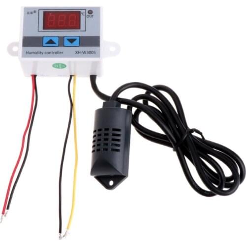 12V-220V Digital Humidity Control Controller Switch hygrostat Hygrometer Sensor